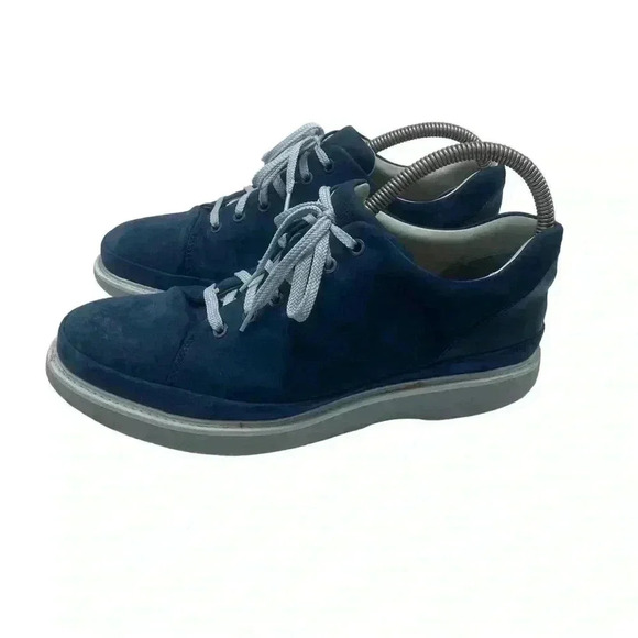Samuel Hubbard Hubbard Fast Sneakers Navy Nubuck Suede Casual Shoes size… - Picture 4 of 7